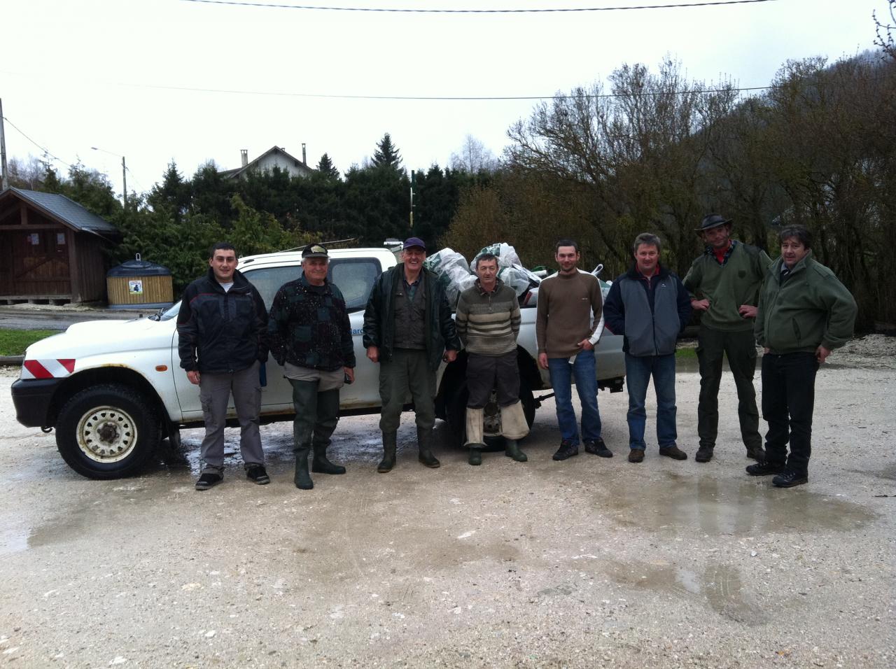 nettoyage des ruisseaux 2012 les acteurs